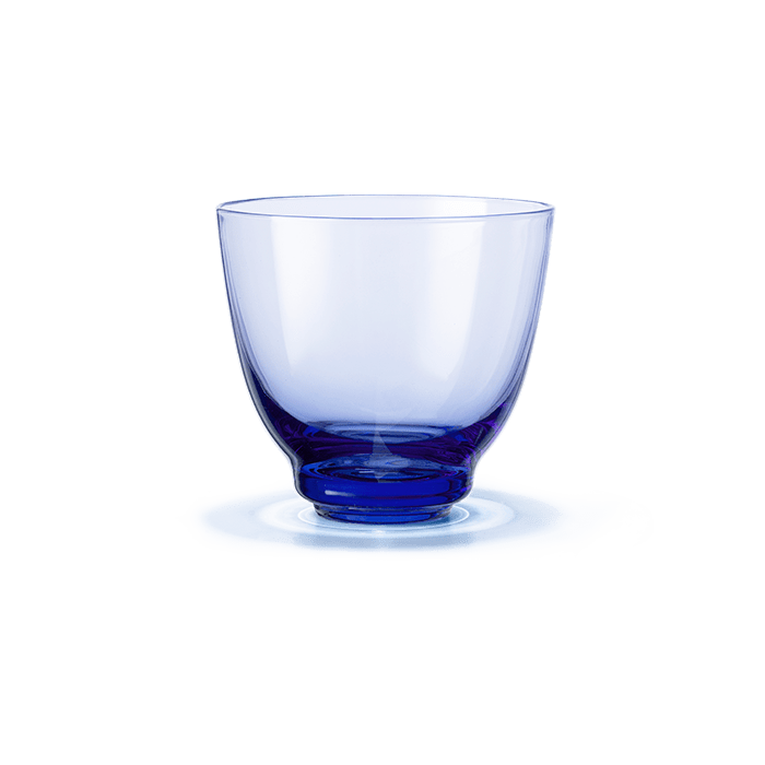 Holmegaard 4300424 Flow Tumbler in Dark Blue