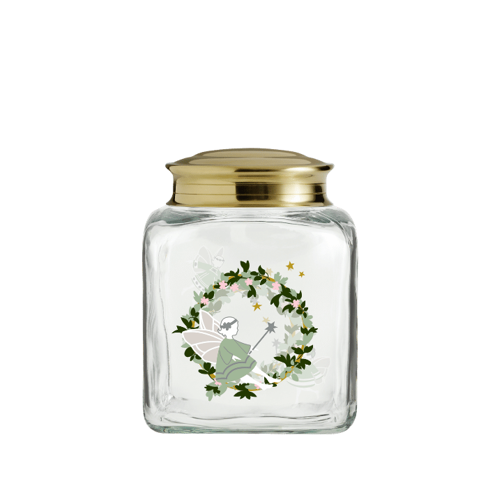 Holmegaard 4800633 Christmas Biscuit Jar 2026 in Multi