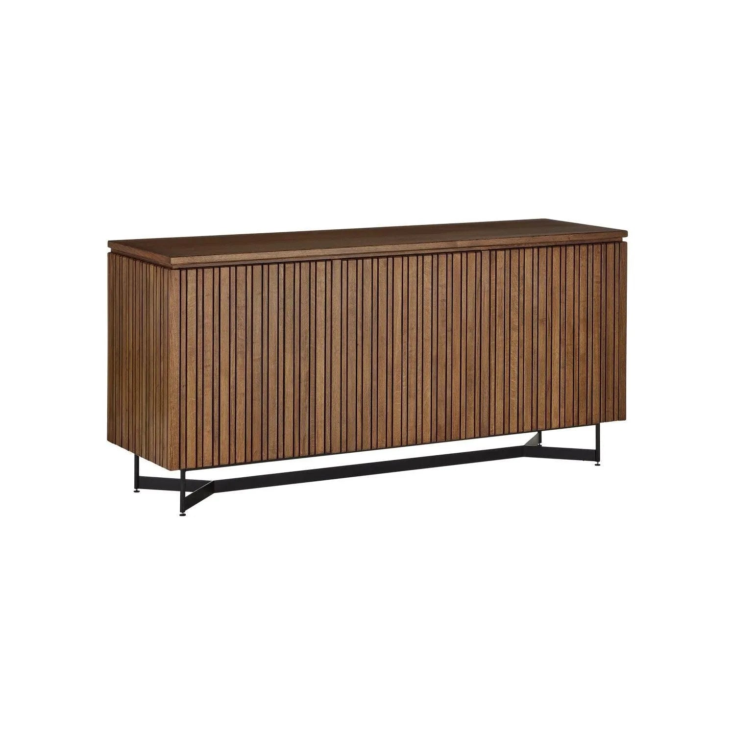 Currey and Company - 3000-0276 - Credenza - Indeo - Morel Brown/Black