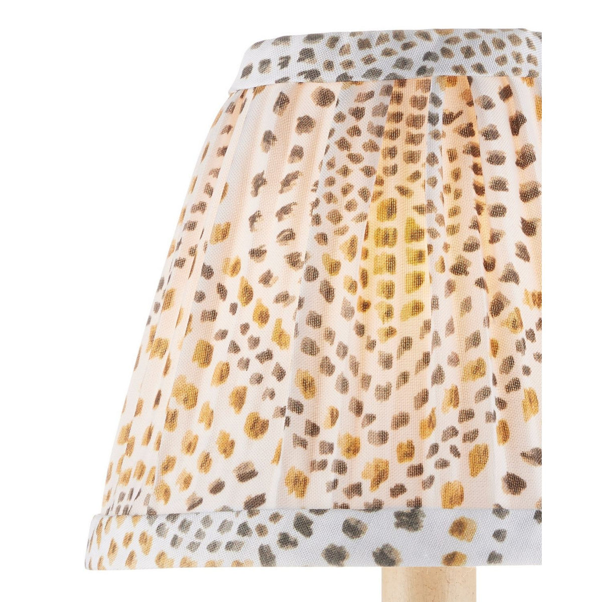 Currey and Company 0900-0049 Lenore Shade in Gold/Brown/Ivory