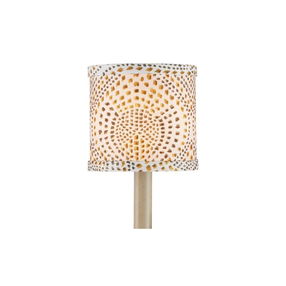 Currey and Company 0900-0062 Lenore Shade in Gold/Brown/Ivory