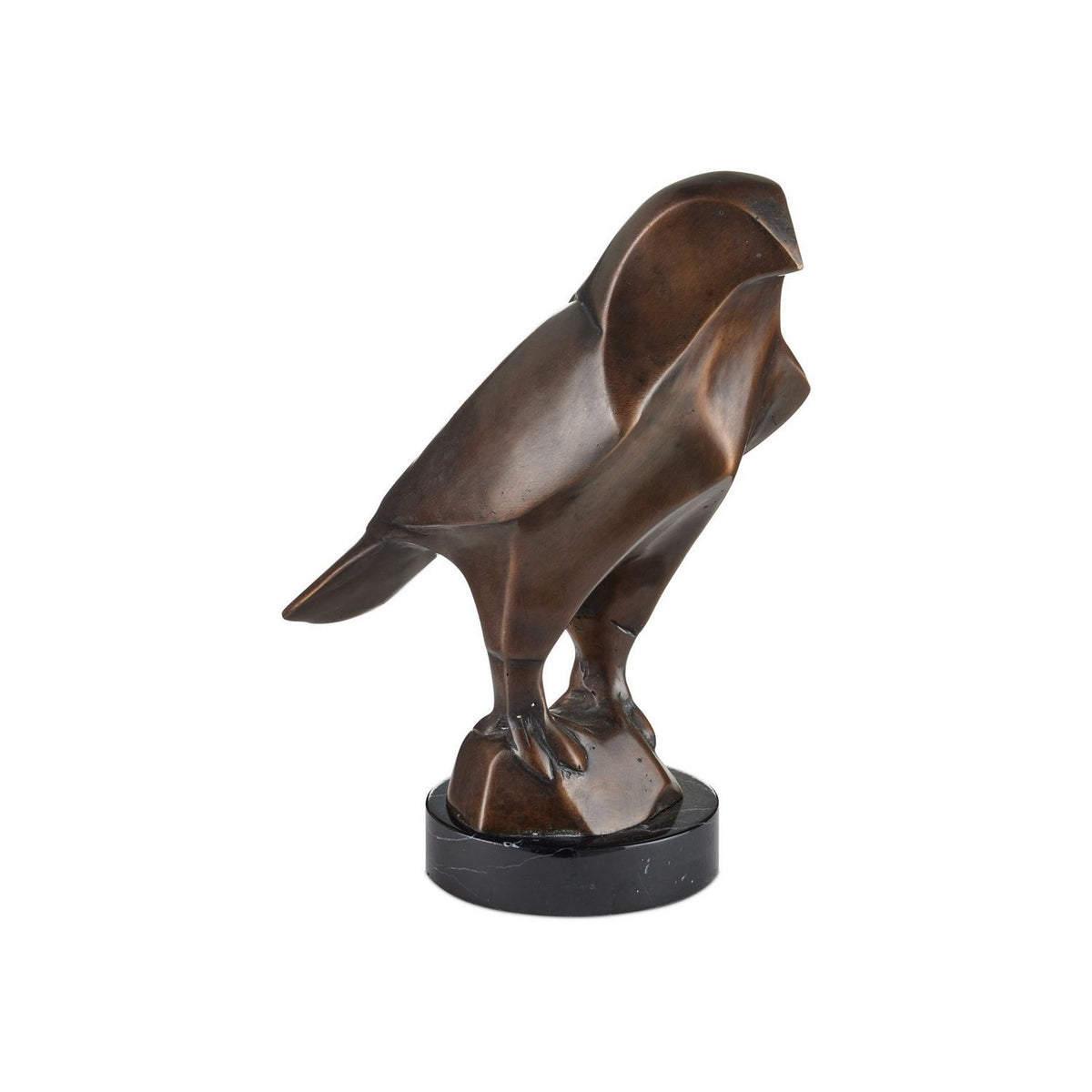 Currey and Company 1200-1058 Horus Bird in Dark Brown