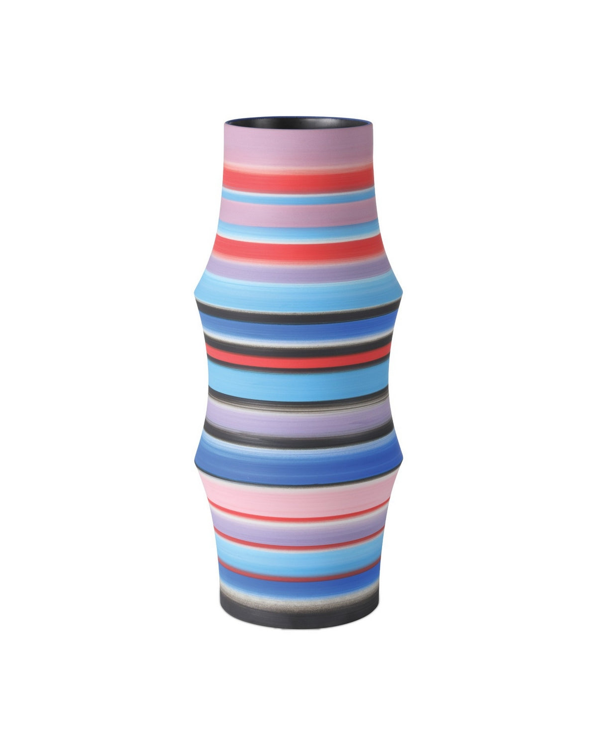 Currey and Company 1200-1098 Happy 80's Bright Vase in Blue/Pink/Red
