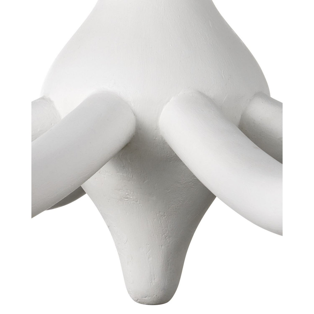 Currey and Company 9000-1340 Ludwig Chandelier in Gesso White