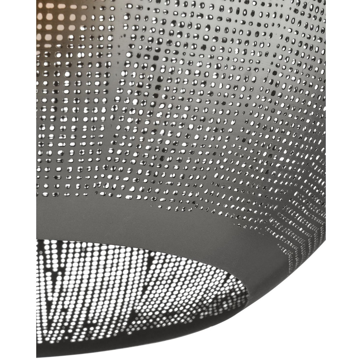 Currey and Company 9000-1364 Buckram Orb Pendant in Black Nickel