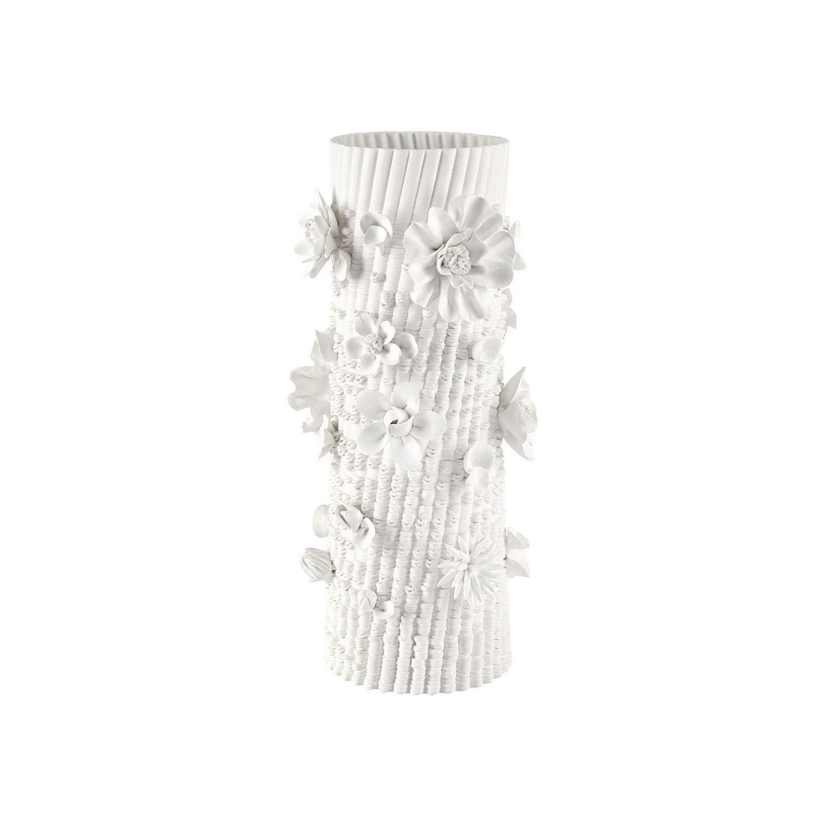 Currey and Company 1200-1167 Sylva Vase in White