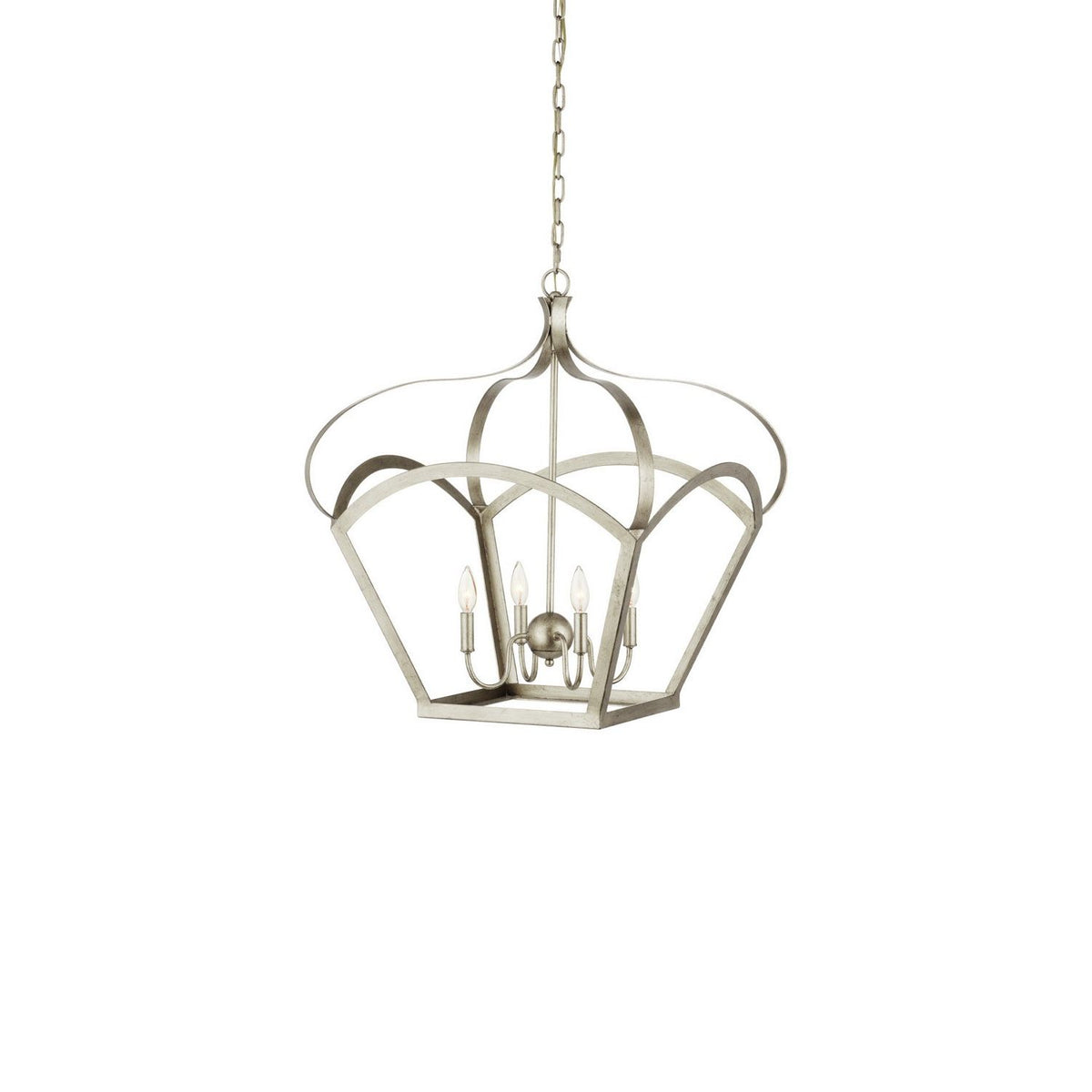 Currey and Company 9000-1488 Coronet Lantern in Champagne