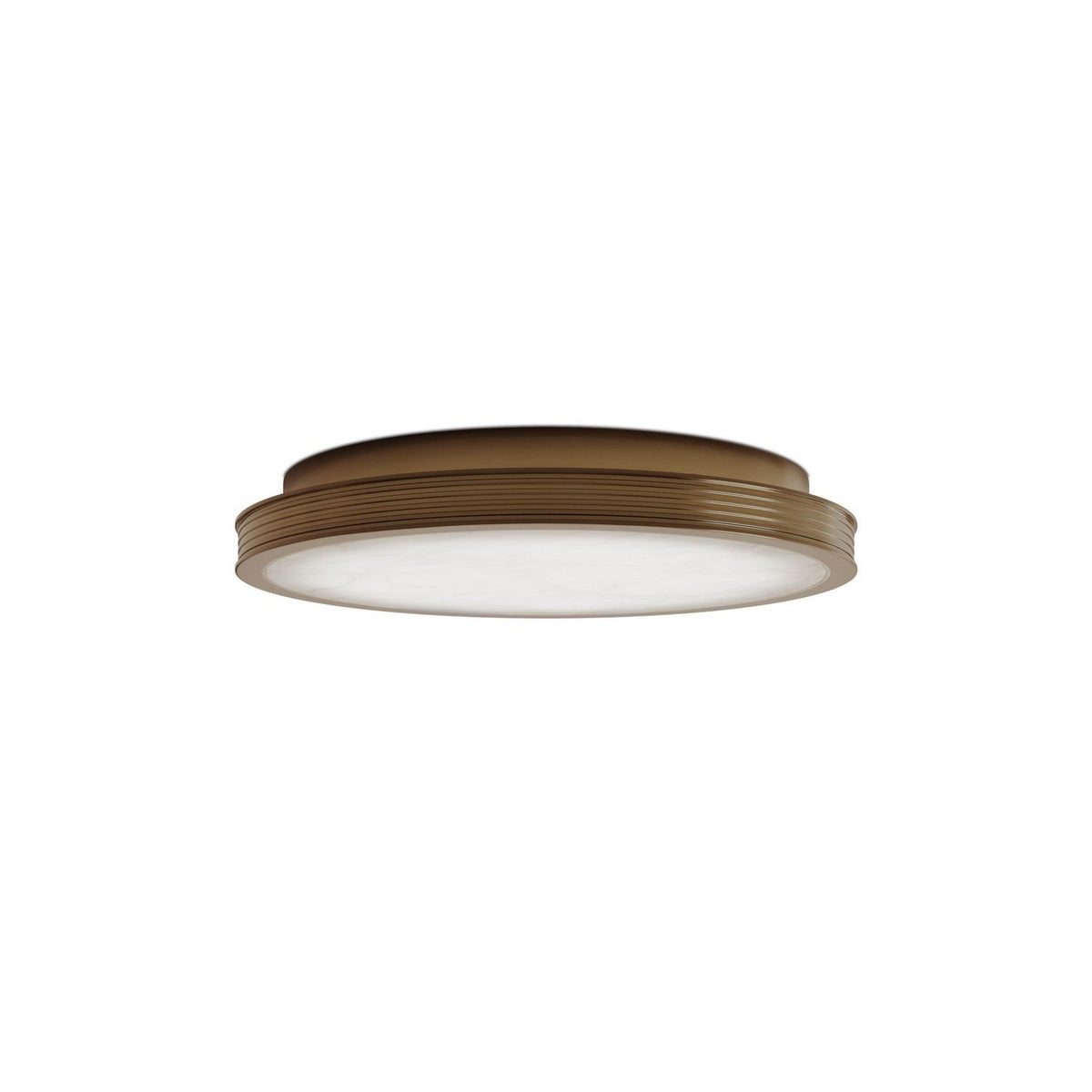 Currey and Company 9999-0089 Aydan Flush Mount in Natural/Brushed Brass
