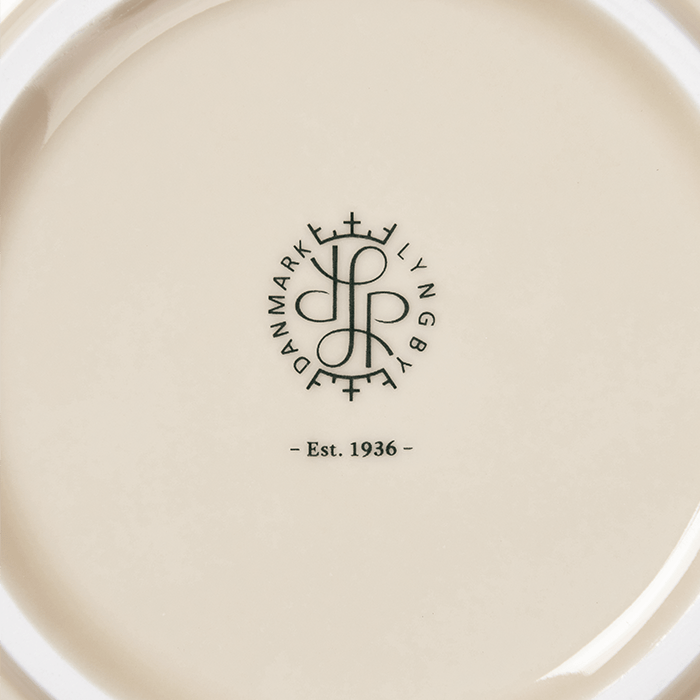 Lyngby Porcelæn 201821 Rhombe Earth Serving Bowl in Marble