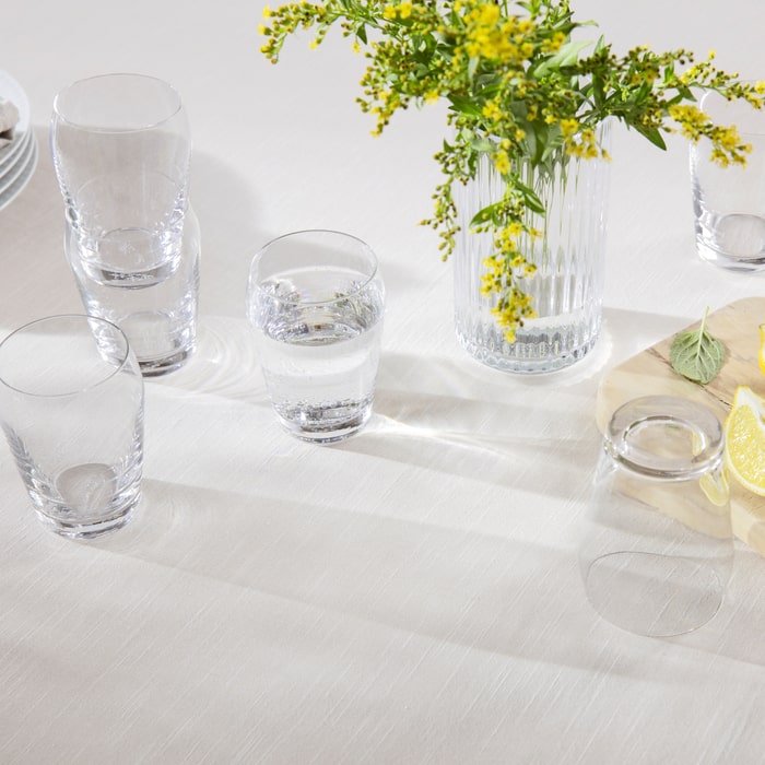 Lyngby Porcelæn 201087 Lyngby Vase in Clear
