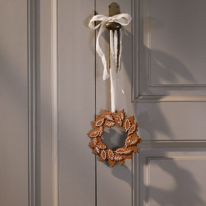 Kähler 693535 Gingerbread Garland in Brown