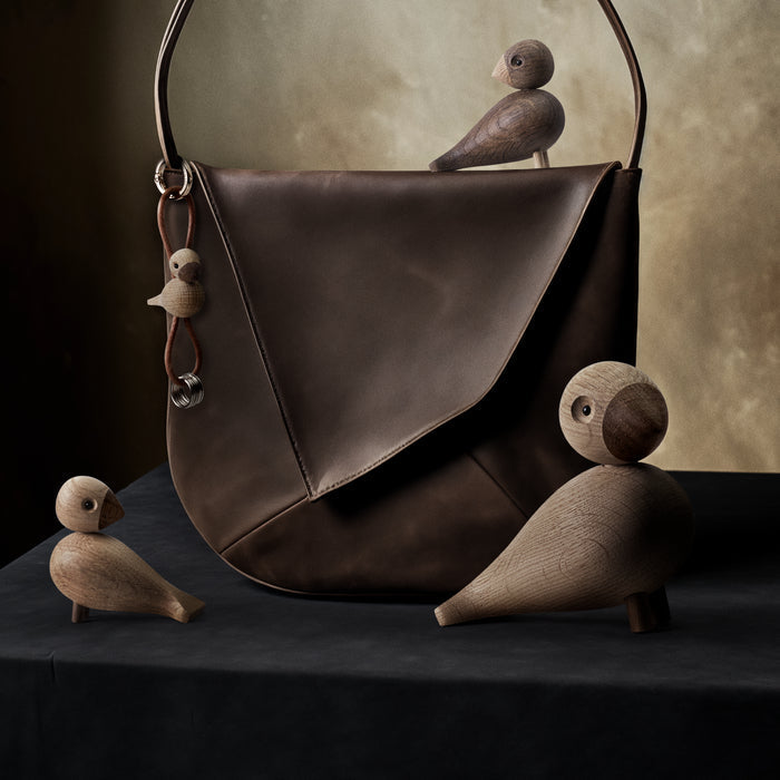 Kay Bojesen 39665 Bird Bag Charm in Oak