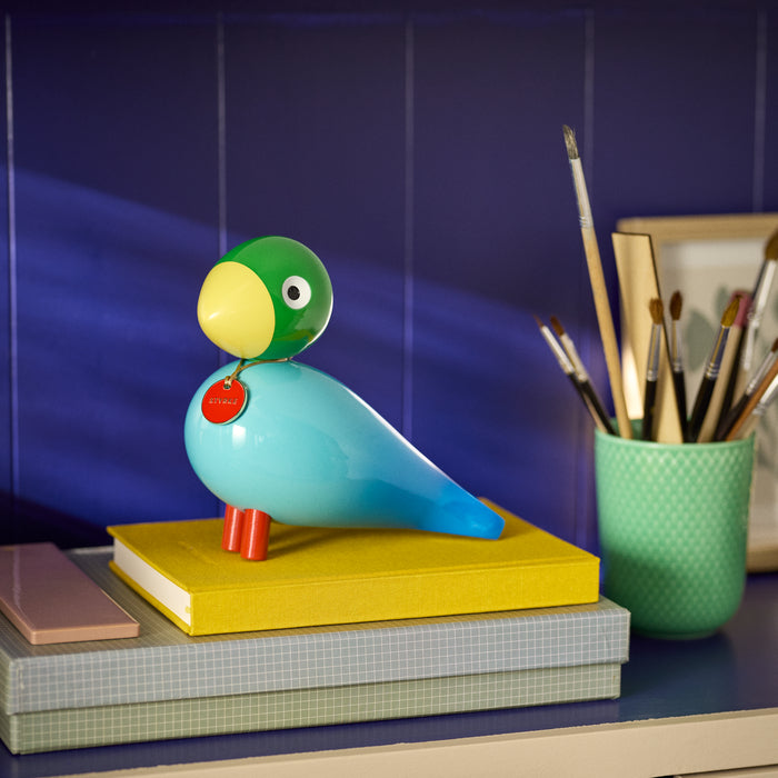 Kay Bojesen 39824 Story Bird Wooden Figurine in Blue