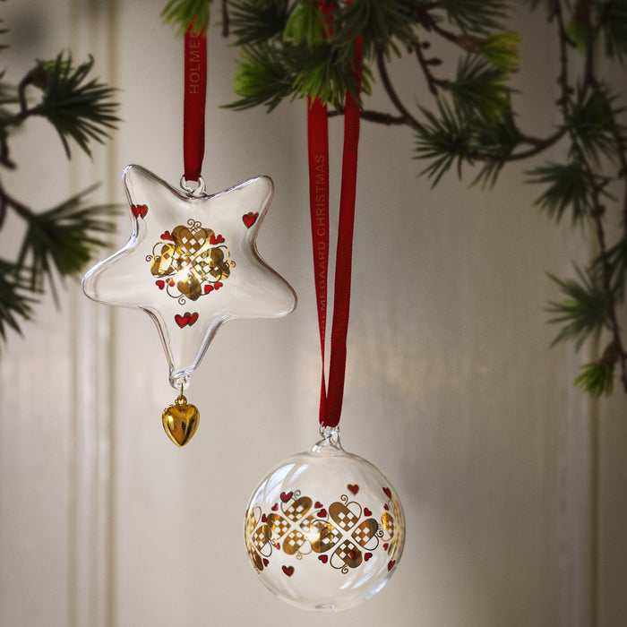 Holmegaard 4800598 Ann-Sofi Romme Annual Christmas Star 2026 in Clear