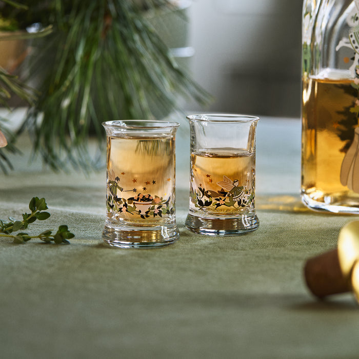 Holmegaard 4800631 Christmas Dram Glass 2026 (Set of 2) in Multi