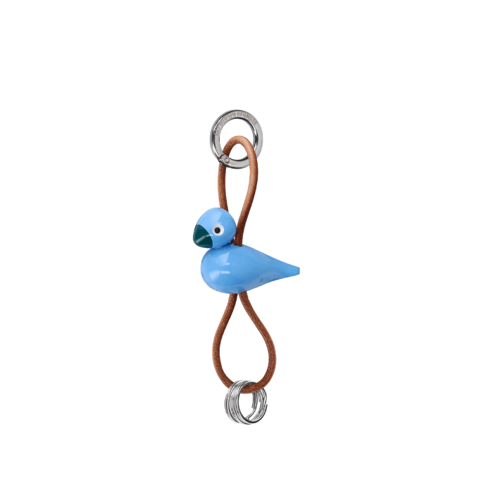 Kay Bojesen 39853 Bird Bag Charm in Blue