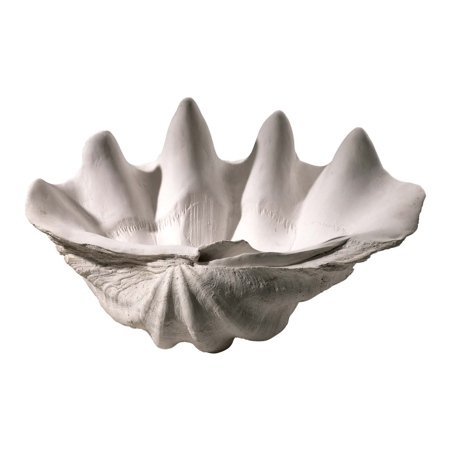 Cyan Canada - 02799 - Sculpture - Clam Shell - White