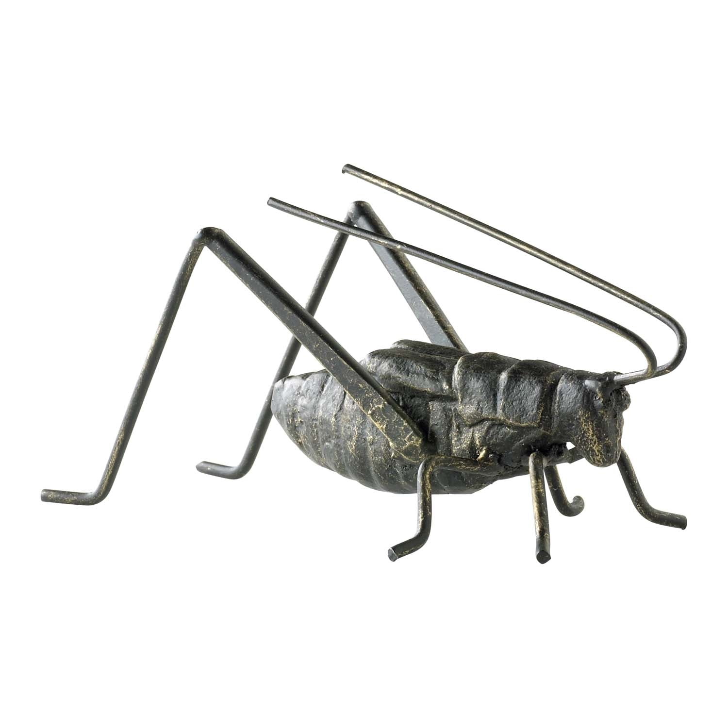 Cyan Canada - 04351 - Sculpture - Cricket - Raw Steel
