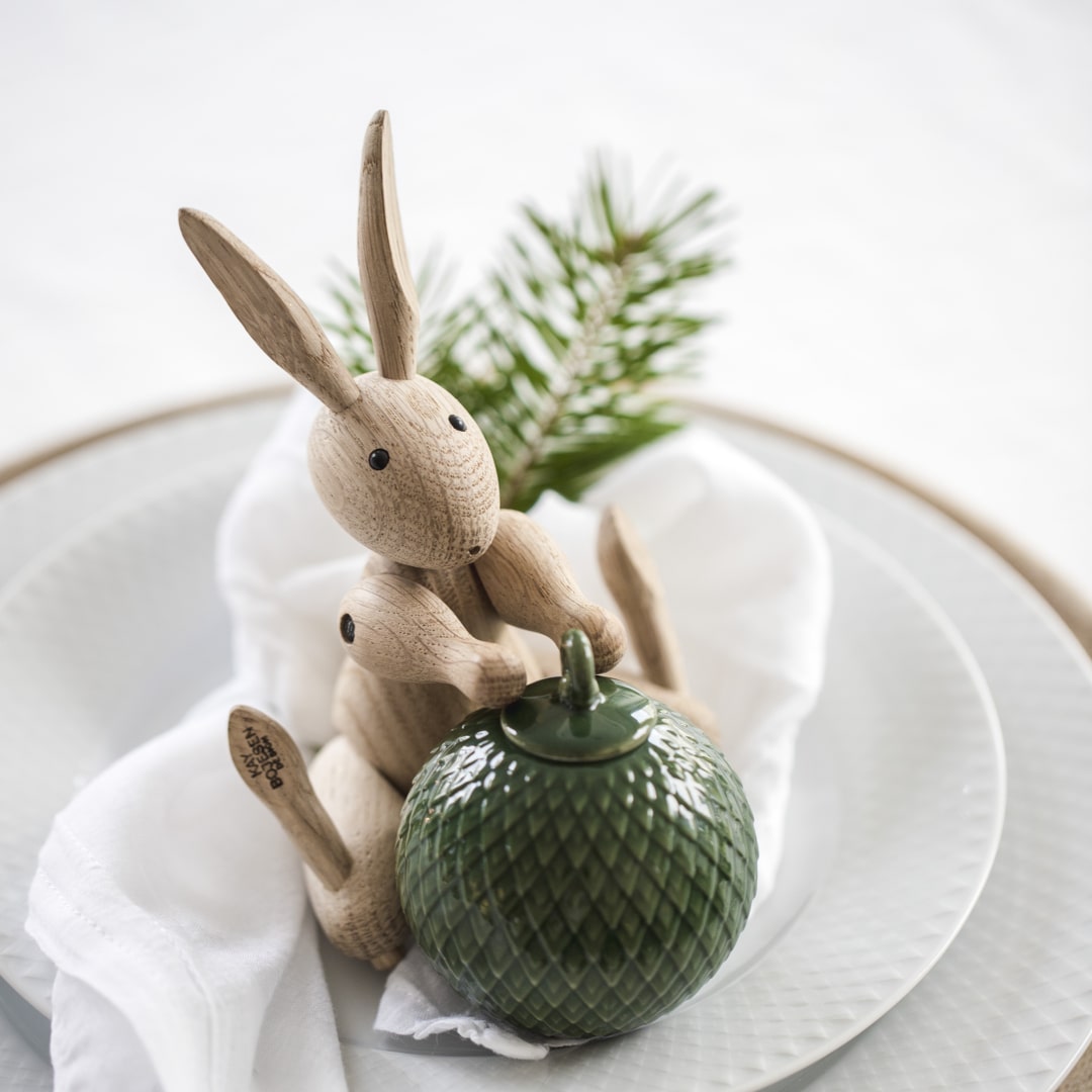 Kay Bojesen 39203 Rabbit Wooden Figurine in Oak