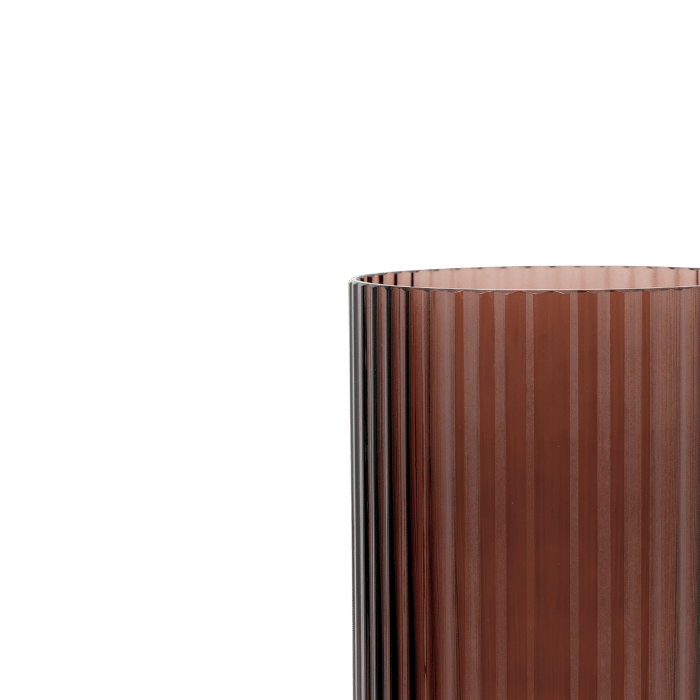 Lyngby Porcelæn 201481 Lyngby Vase in Chocolate