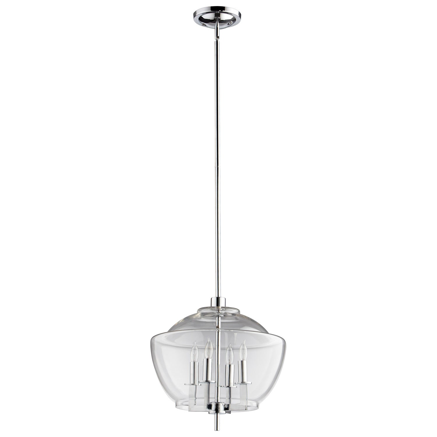 Cyan Canada - 05721 - Four Light Pendant - Empoli - Chrome