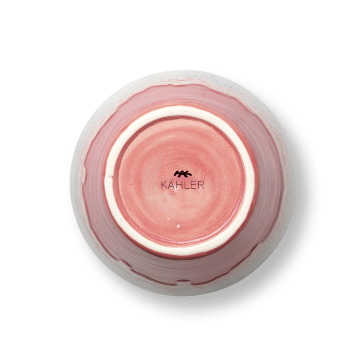 Kähler 693804 Poppery Vase in Mint/Pink