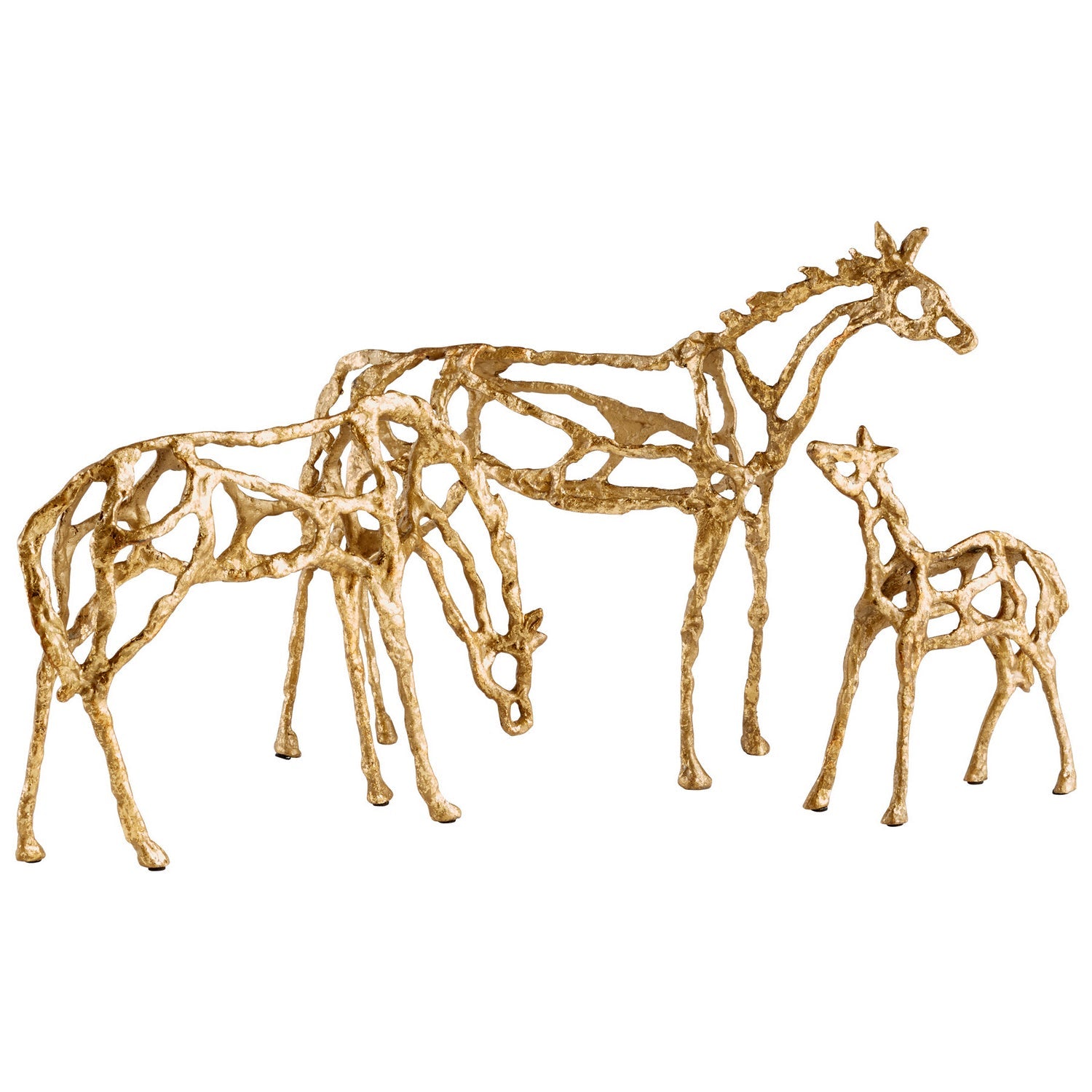 Cyan Canada - 09099 - Sculpture - Pensive - Gold