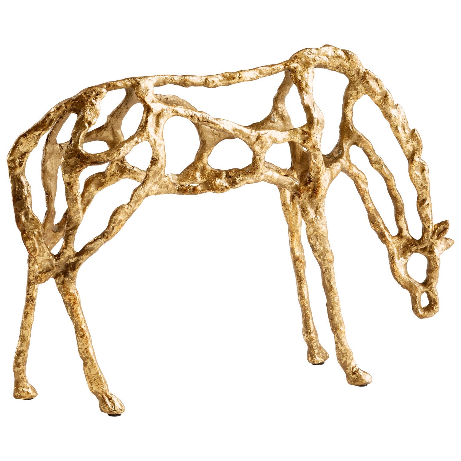 Cyan Canada - 09099 - Sculpture - Pensive - Gold