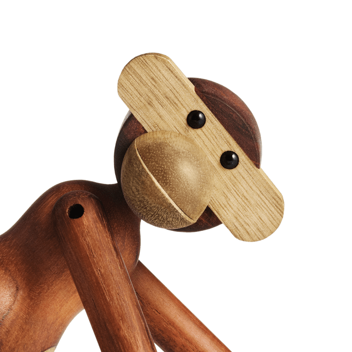 Kay Bojesen 39250 Monkey Wooden Figurine in Teak/Limba