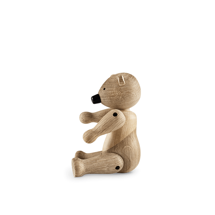 Kay Bojesen 39541 Bear Wooden Figurine in Oak/Maple