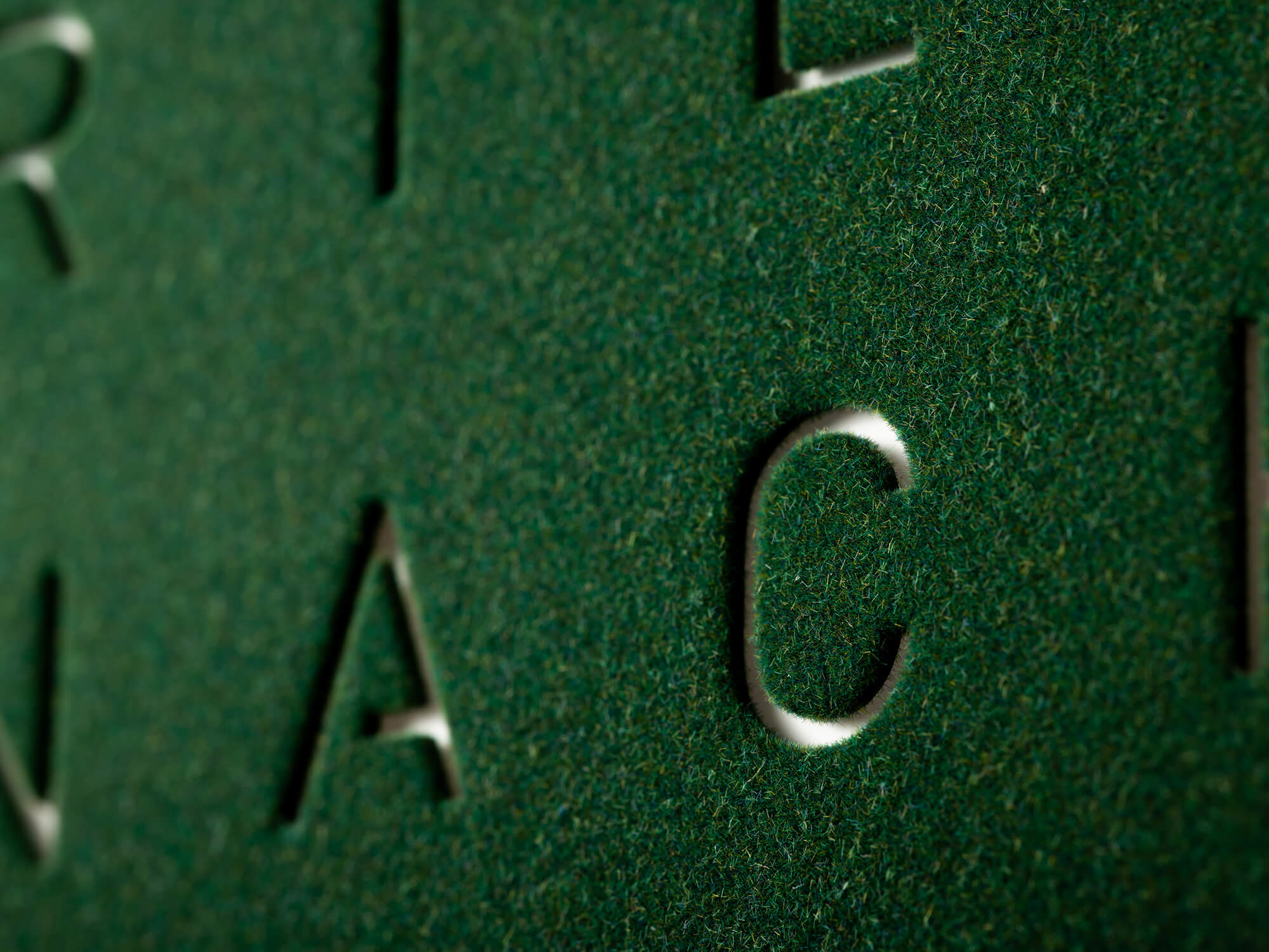 QLOCKTWO QT4RGVC QLOCKTWO EARTH 45 Green Velvet