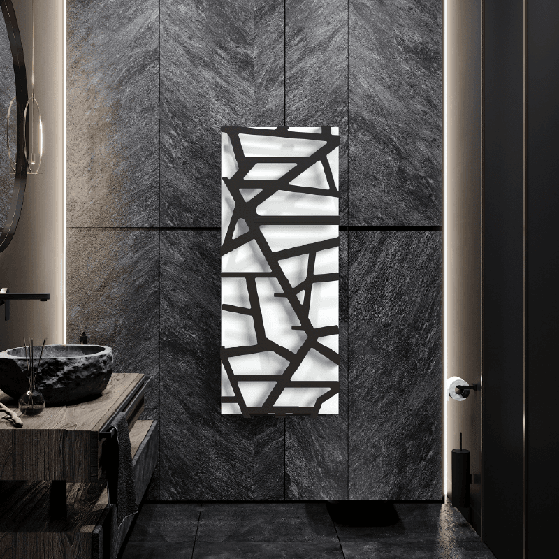 P&Bhusri S08-M-PWH-N S08 Towel Warmer in Porcelain White