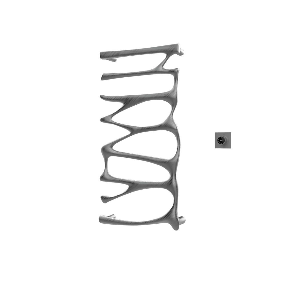 P&Bhusri S5-M-GML-XM Provence Towel Warmer in PVD Gun Metal