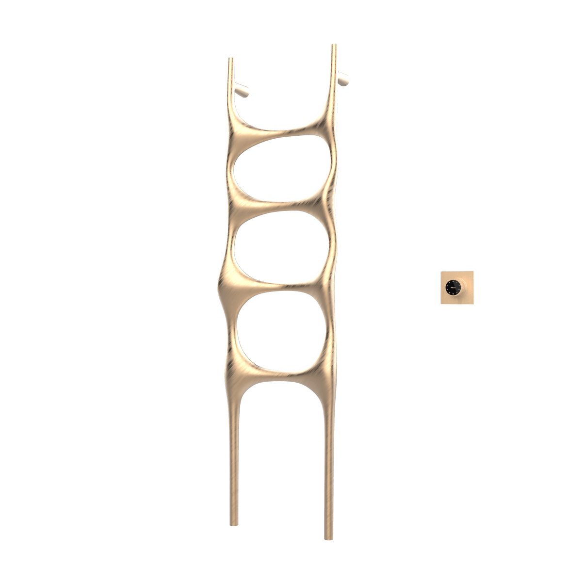 P&Bhusri S6-M-BBZ-XM Crete Palace Towel Warmer in PVD Brushed Bronze