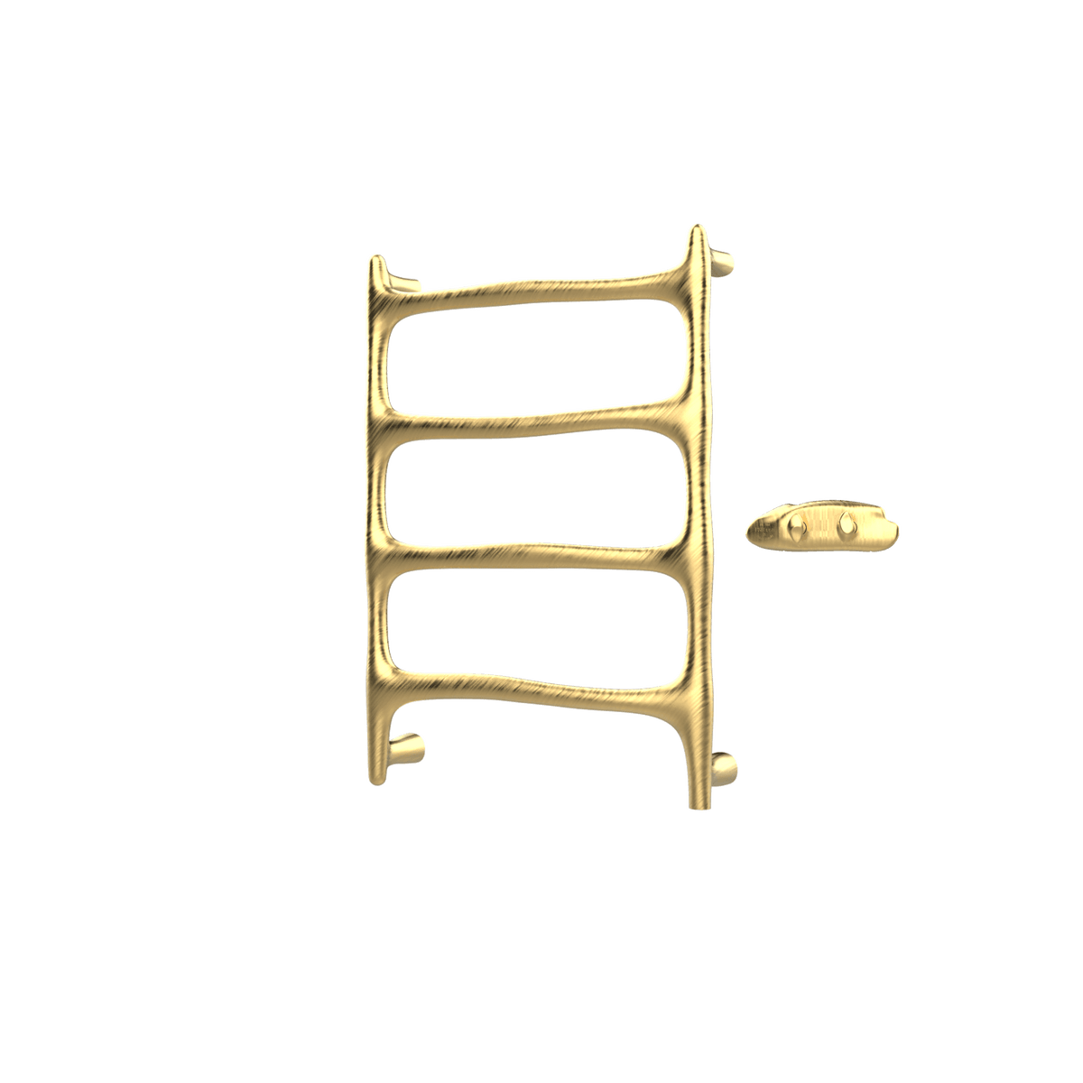 P&Bhusri S9-M-BLG-XA Verona Towel Warmer in PVD Brushed Luxury Gold