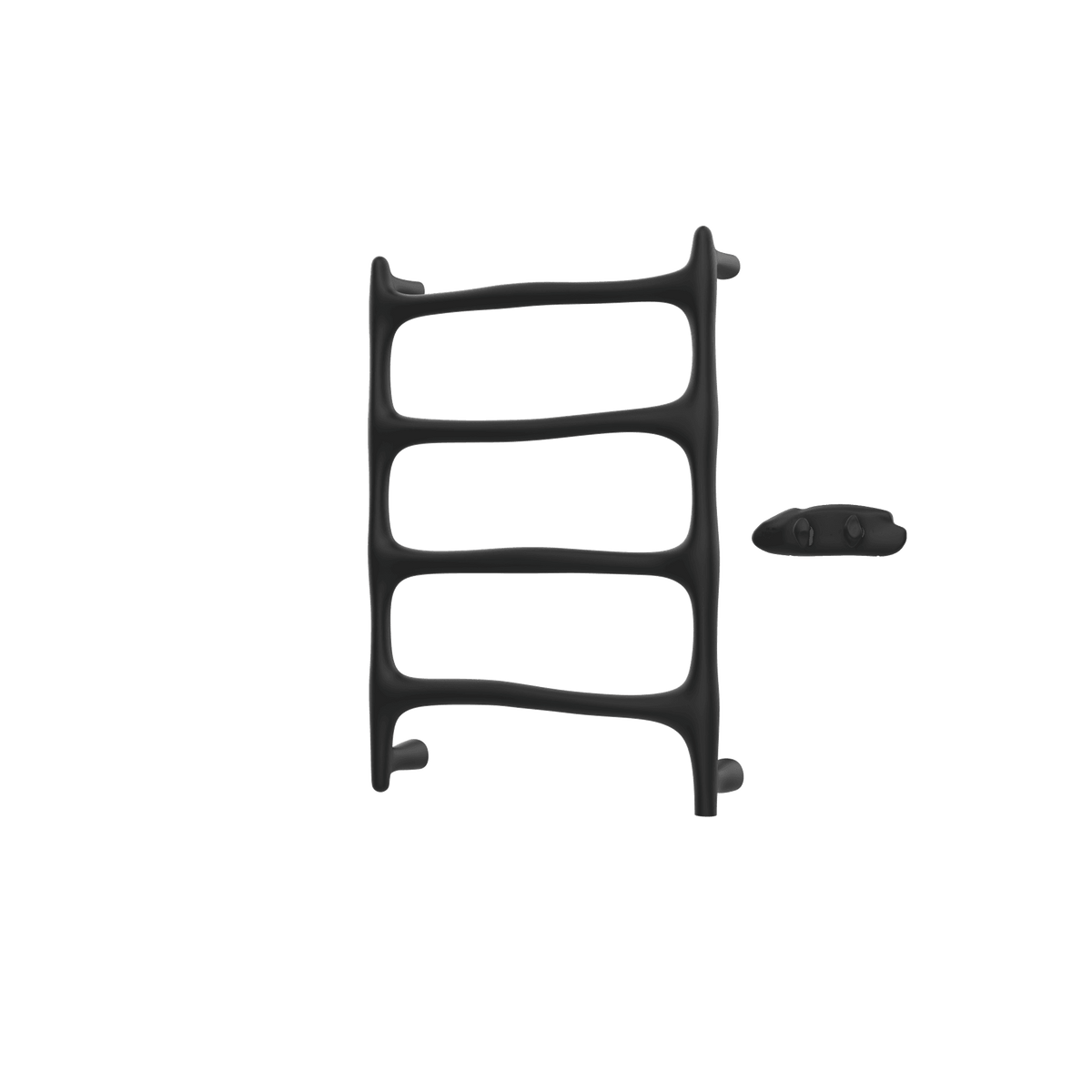 P&Bhusri S9-M-MBL-XA Verona Towel Warmer in Mist Black