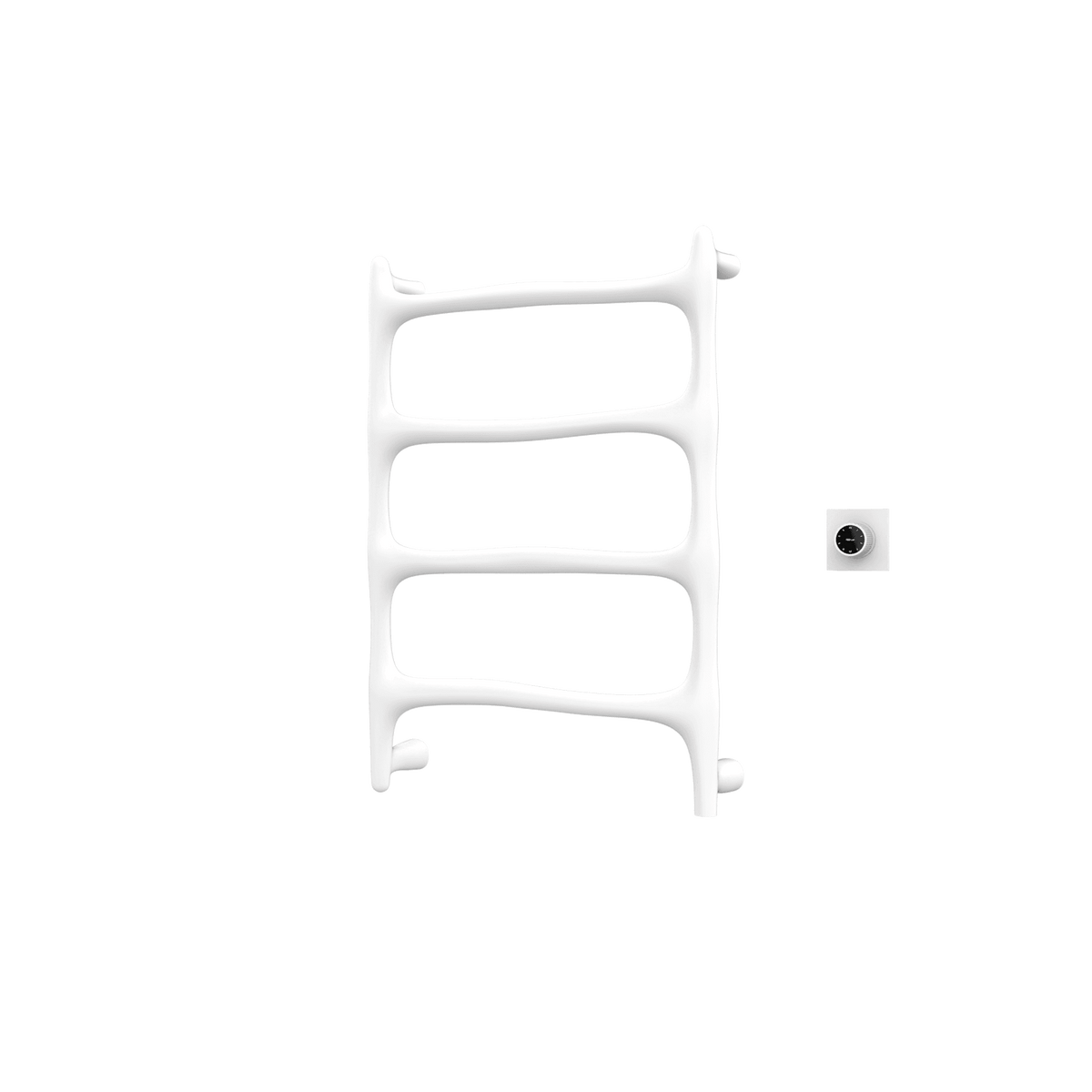 P&Bhusri S9-M-MWH-XM Verona Towel Warmer in Mist White