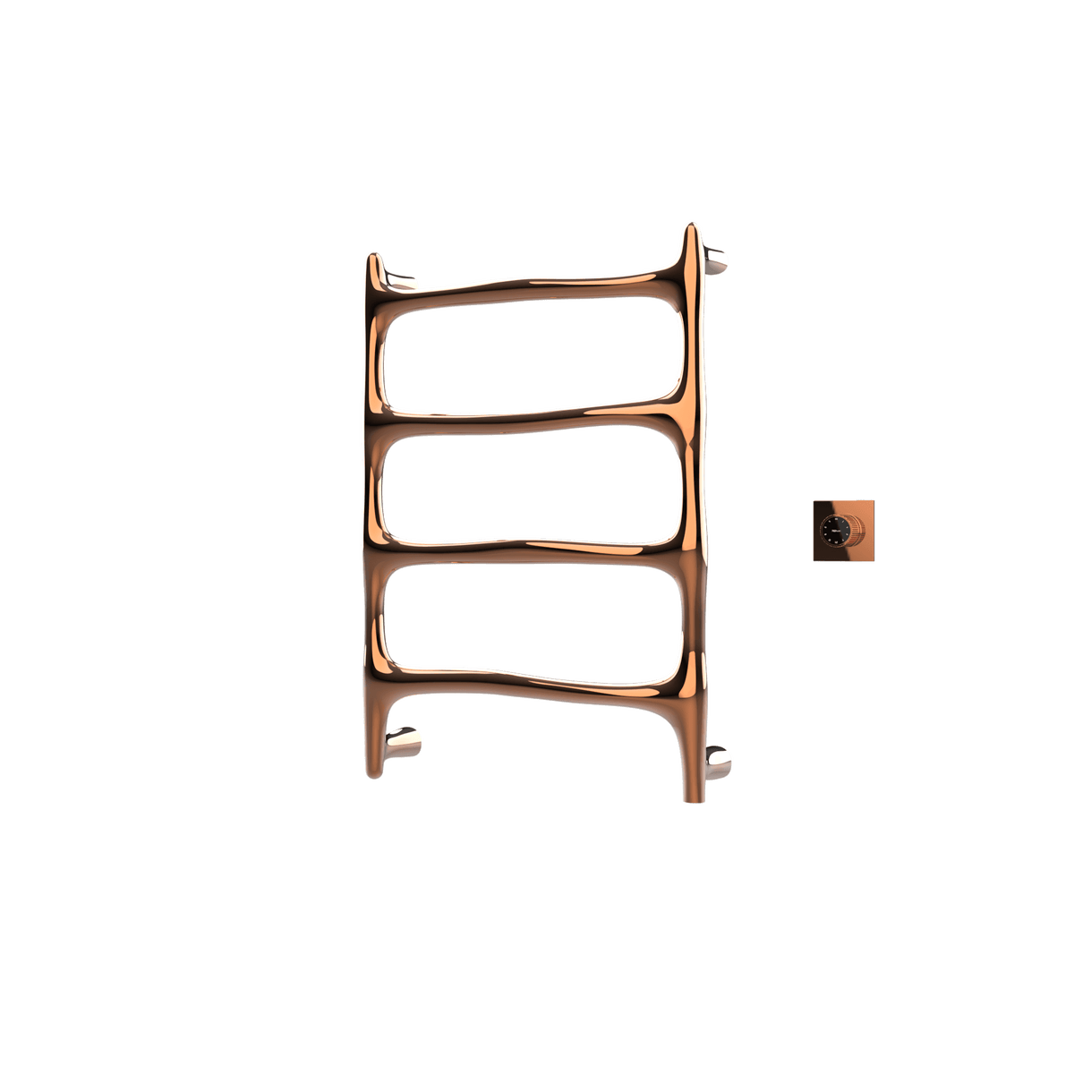 P&Bhusri S9-M-RGD-XM Verona Towel Warmer in PVD Polished Rose Gold