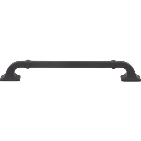 Top Knobs TK3445BLK Califon Pull in Flat Black