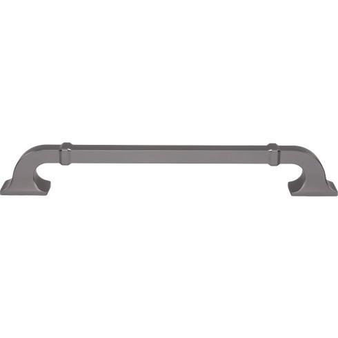 Top Knobs TK3447AG Califon Pull in Ash Gray