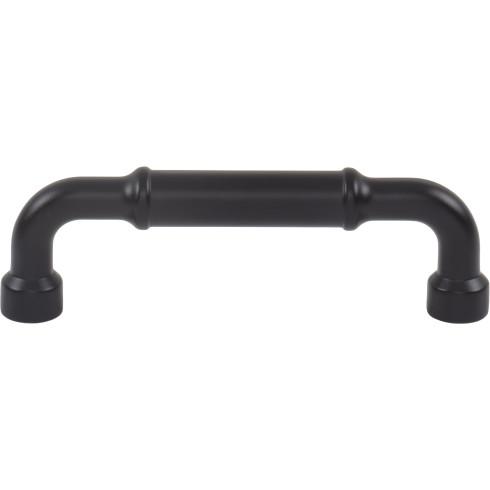 Top Knobs TK3413BLK Lavington Pull in Flat Black