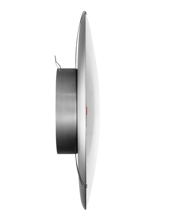 Arne Jacobsen Clocks 43642 Roman Wall Clock in White/Black