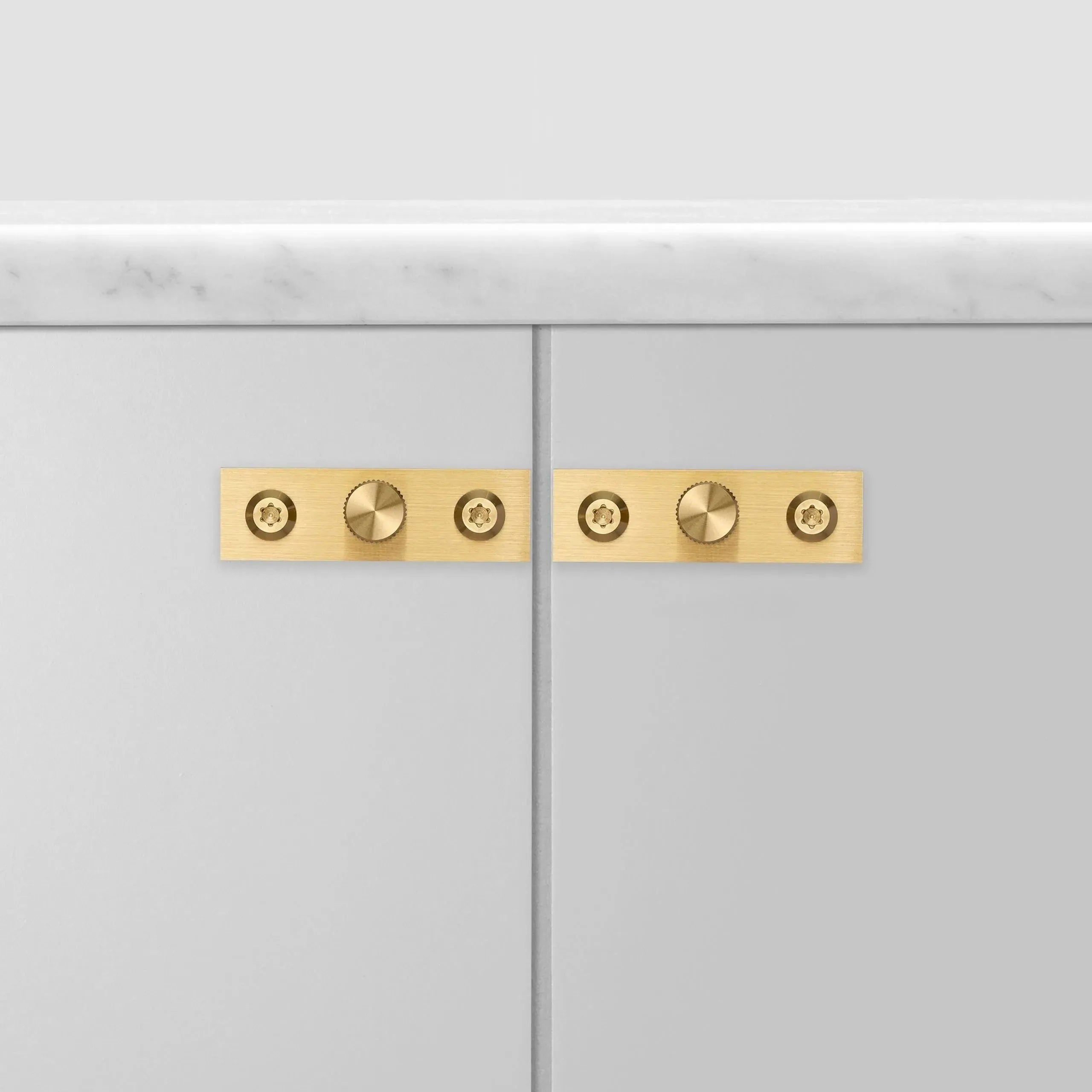 Buster + Punch - Furniture Knob - Linear Plate - NFK-05366 | The Rug District