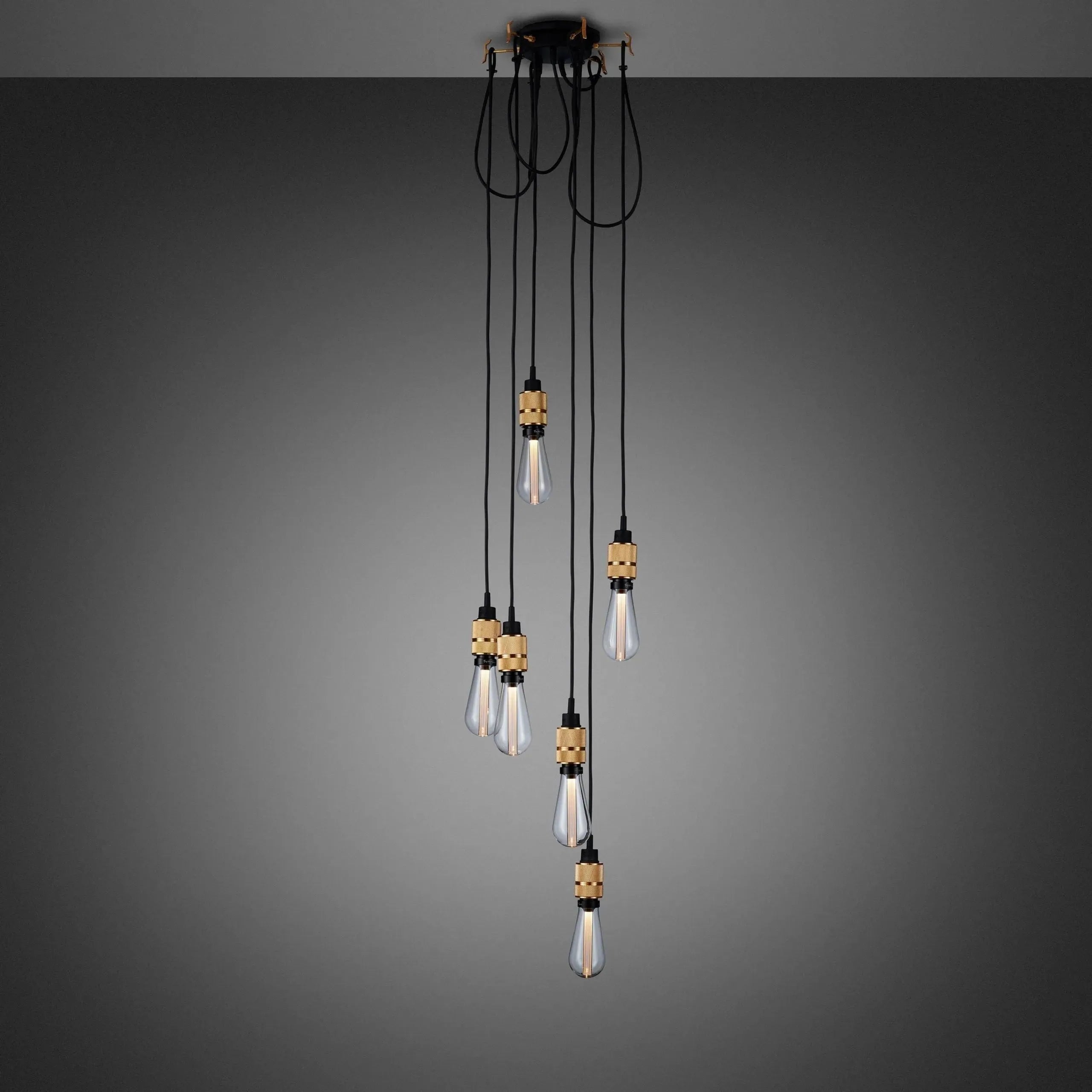 Buster + Punch - Hooked 6.0 Multi-Light Pendant - Nude - NHK-05326 | The Rug District