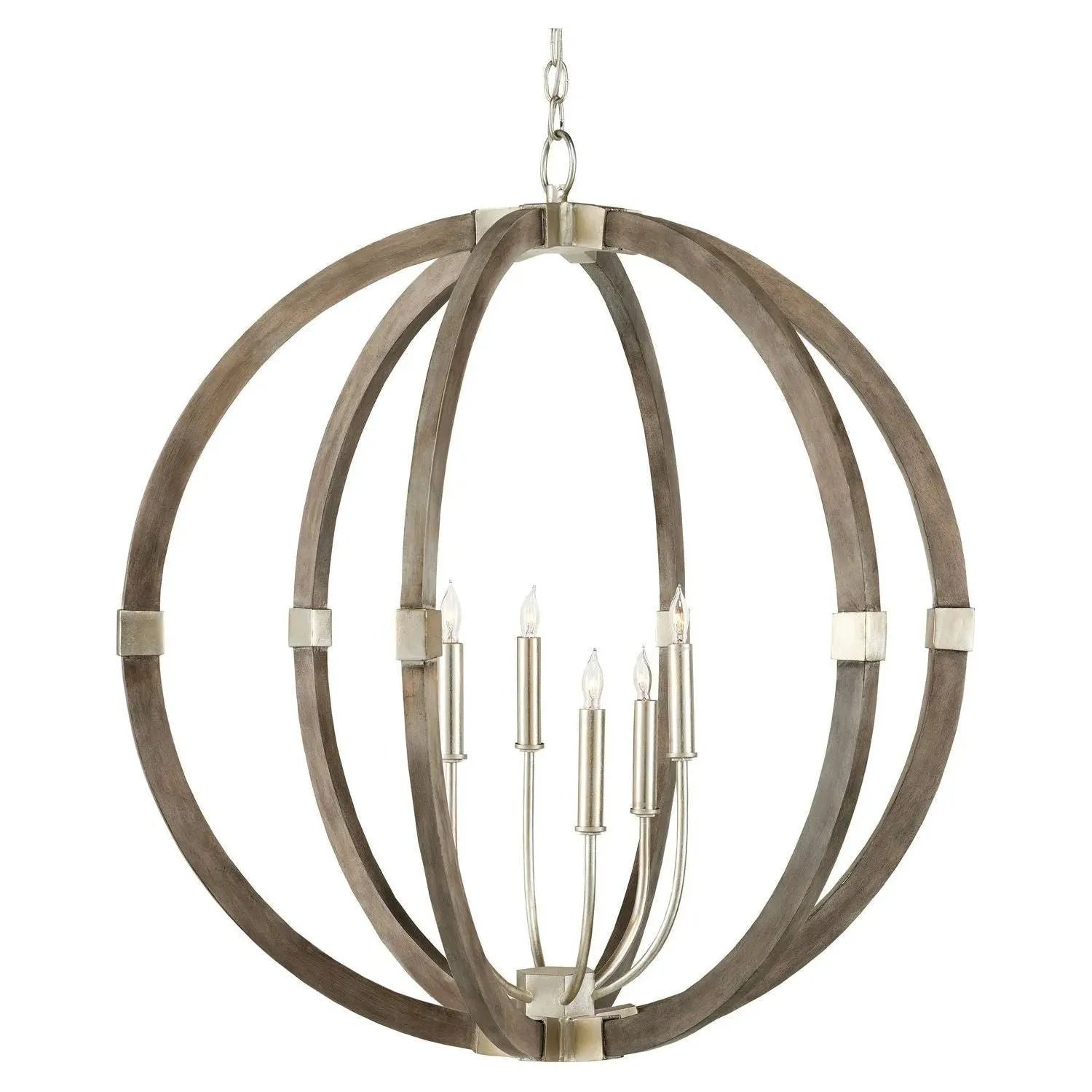 Currey and Company - Bastian Orb Chandelier - 9000-0941 | The Rug District