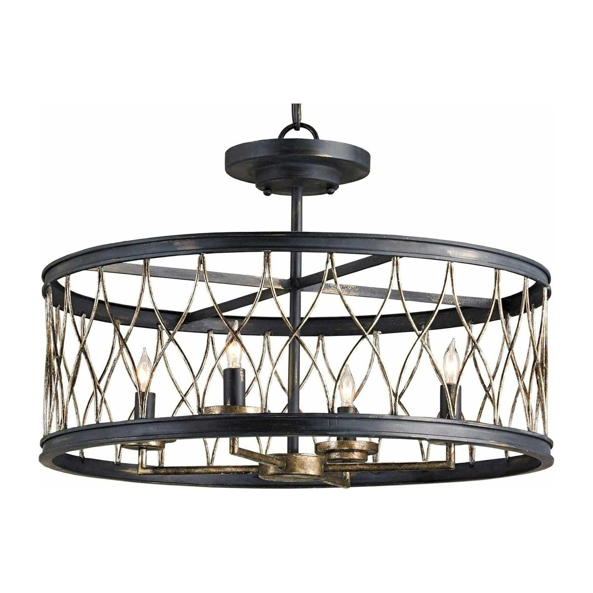 Currey and Company - Crisscross Pendant - 9902 | Montreal Lighting & Hardware