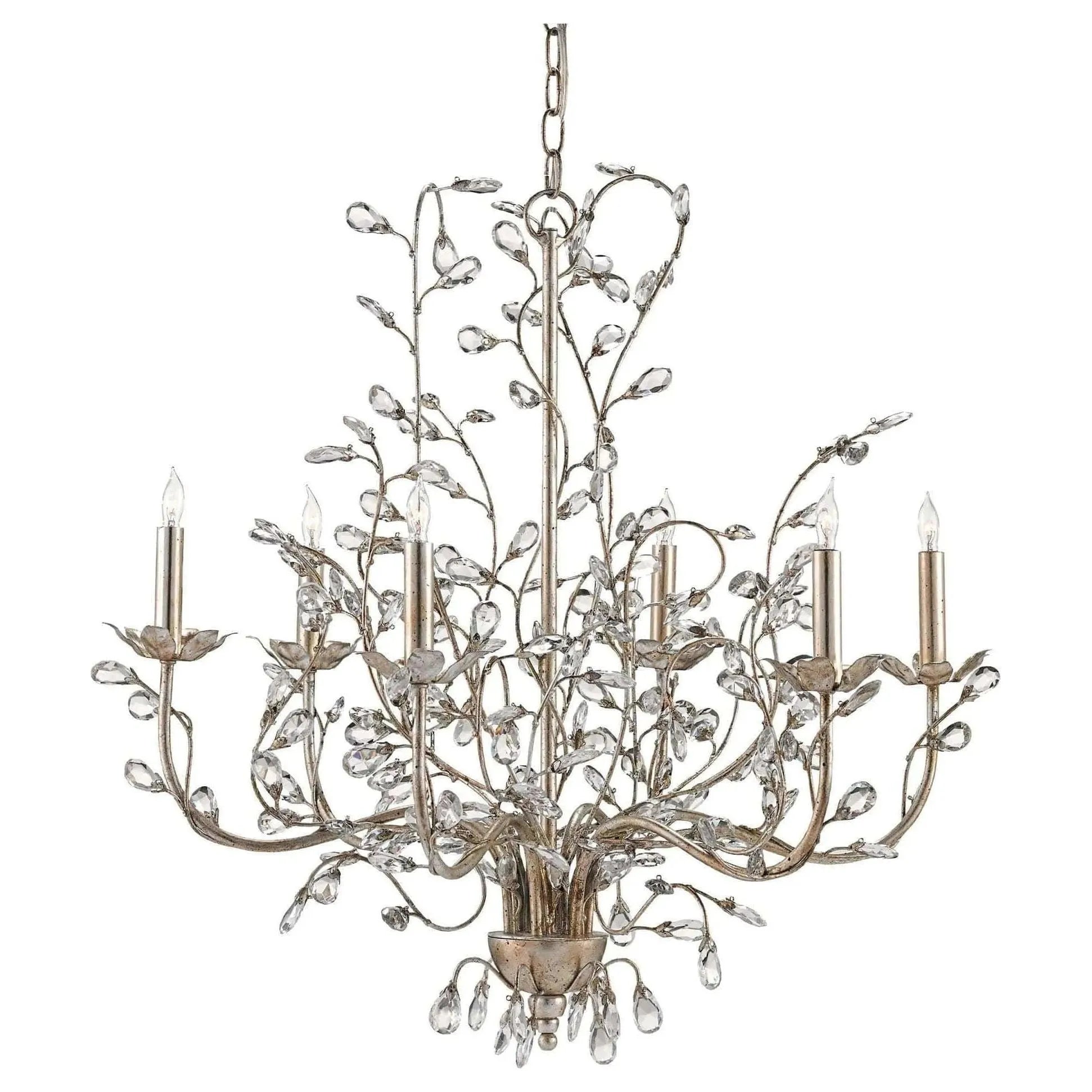 Currey and Company - Crystal Bud Chandelier - 9973 | The Rug District