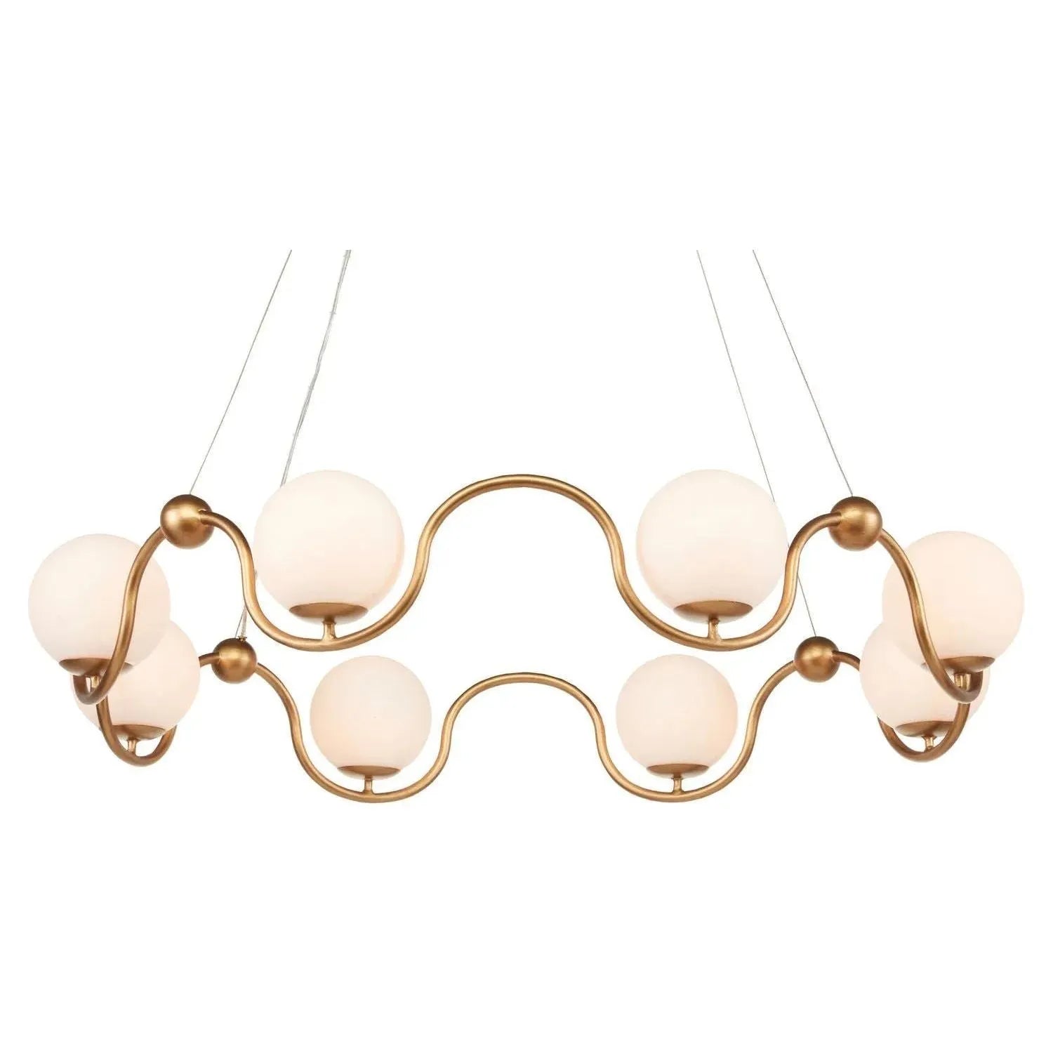 Currey and Company - Equilibrium Chandelier - 9000-0878 | The Rug District