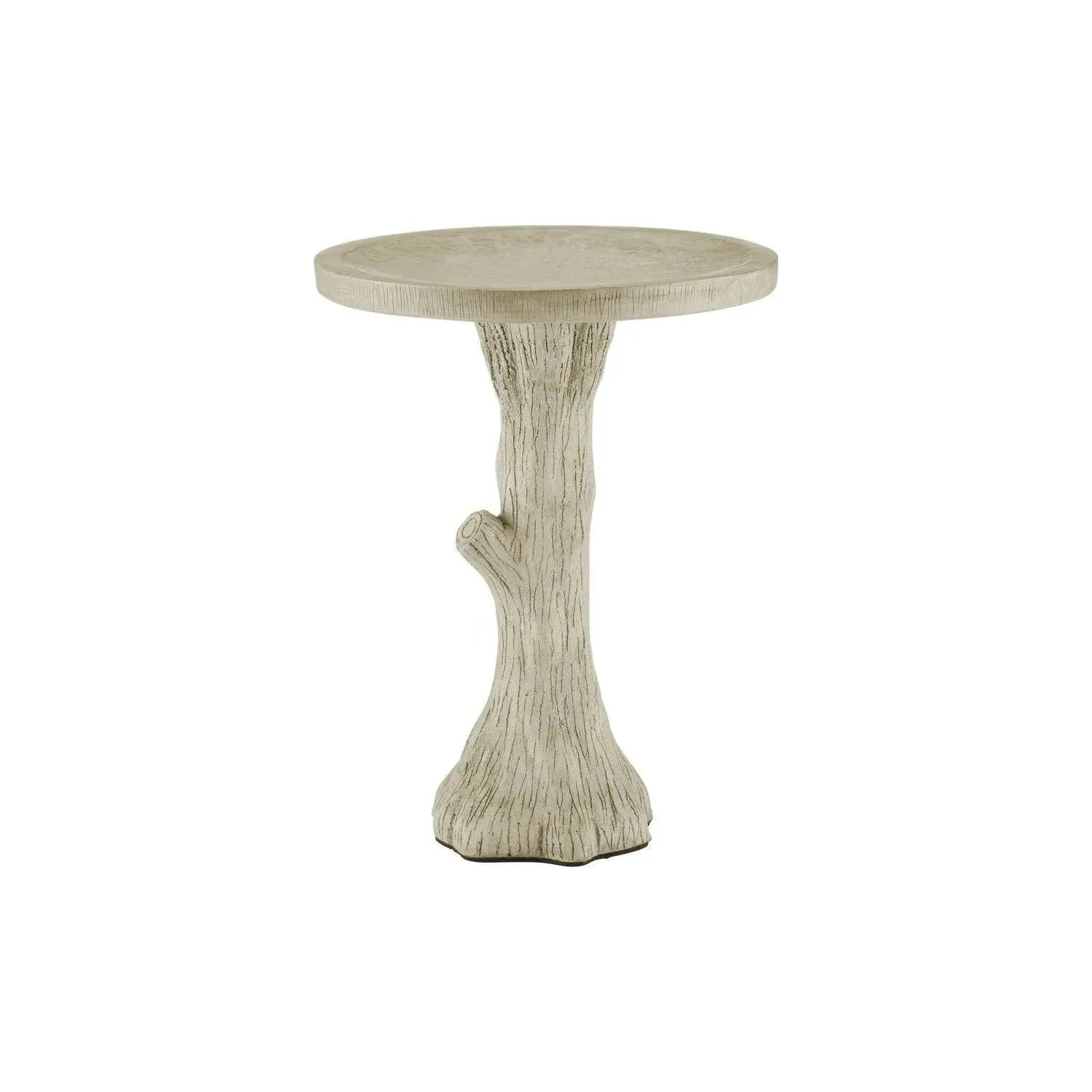 Currey and Company - Faux Bois Bird Bath - 2200-0044 | The Rug District