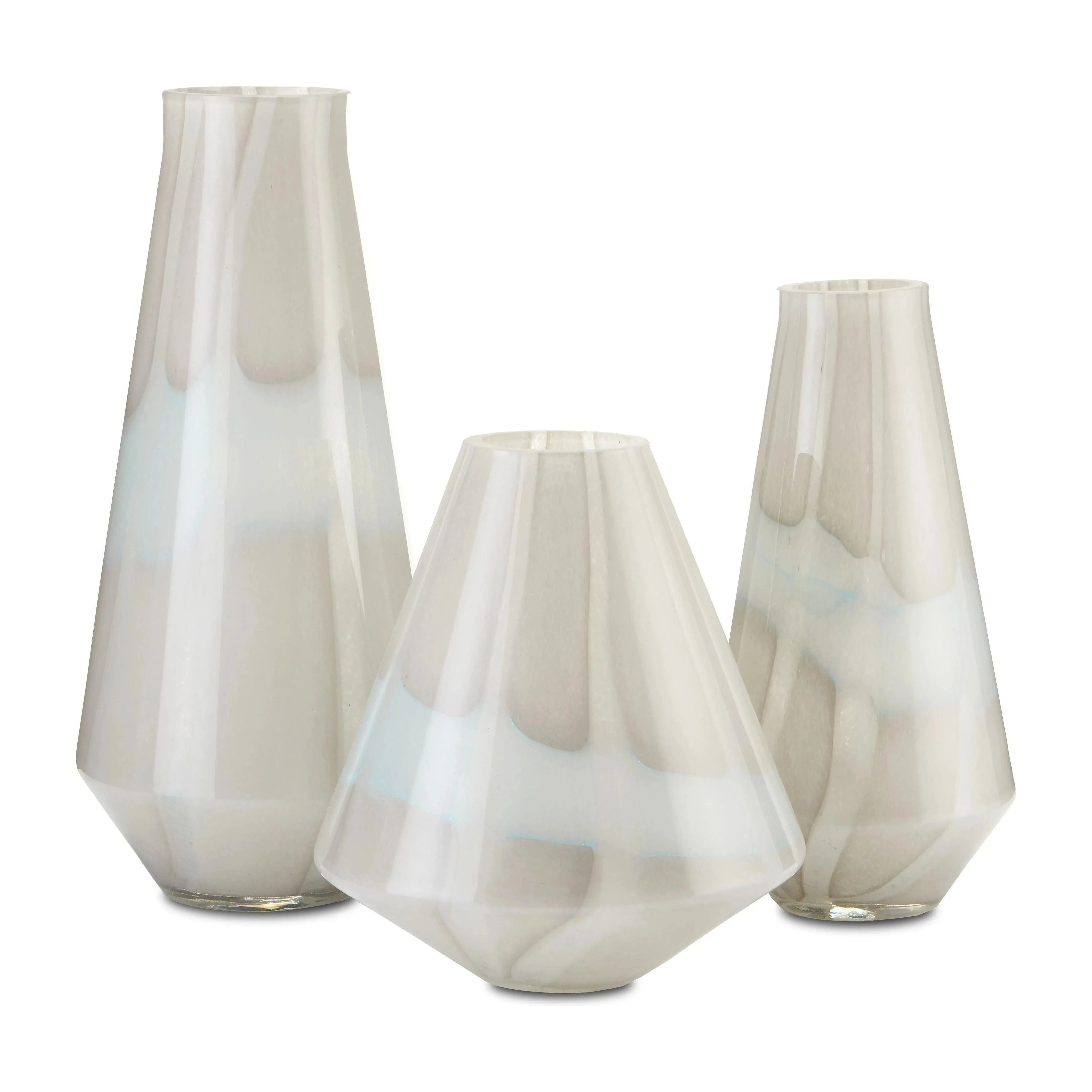 Currey and Company - Floating Vase Set of 3 - 1200-0445 | The Rug District